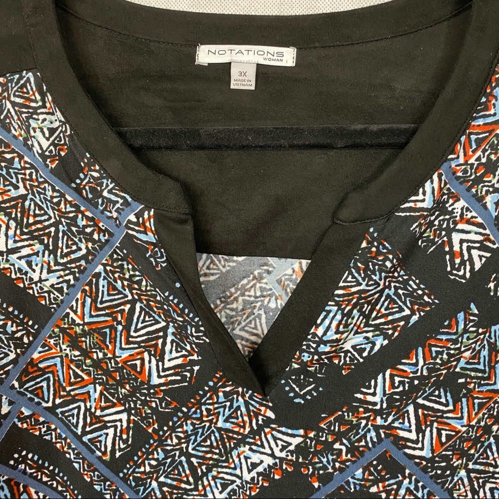 Notations pattern shirt - Picture 3 of 7
